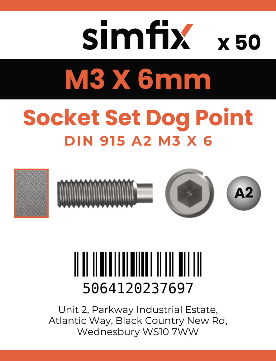Simfix product label - 915A203006-T