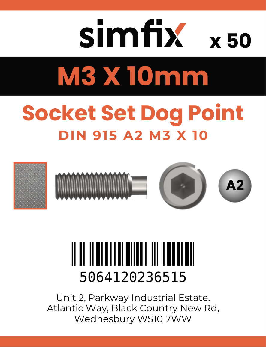 Simfix product label - 915A203010-T