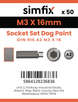 Simfix product label - 915A203016-T
