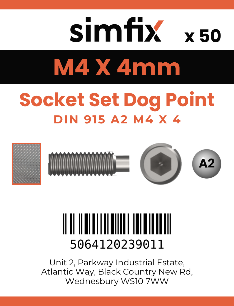 Simfix product label - 915A204004-T