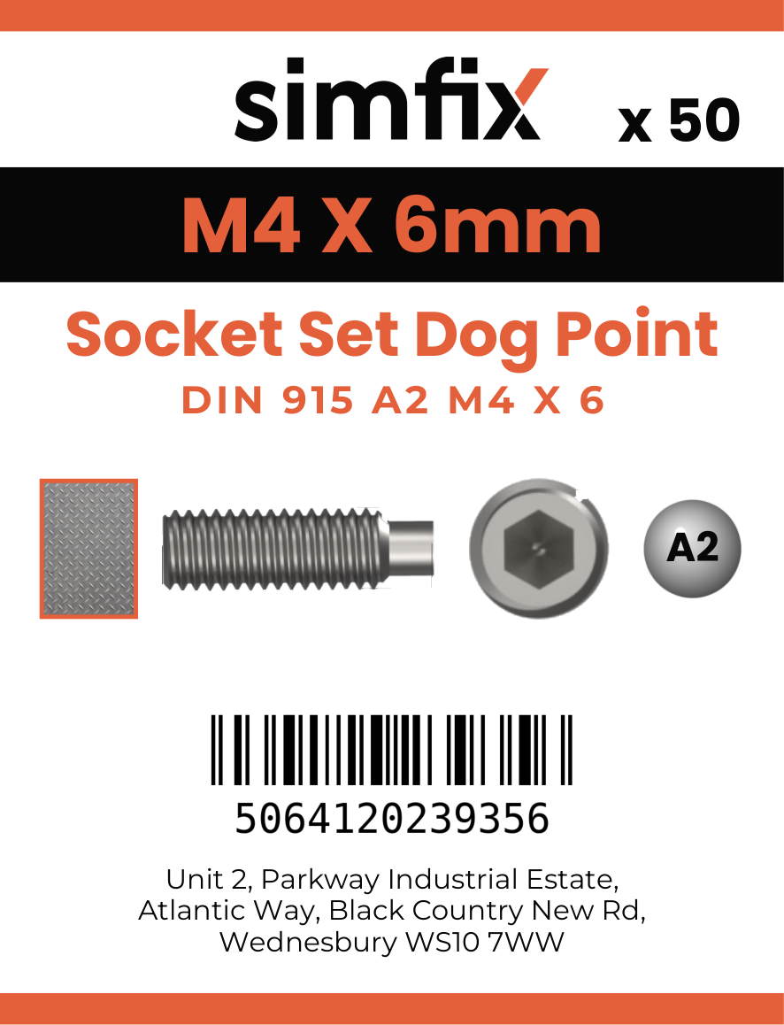 Simfix product label - 915A204006-T