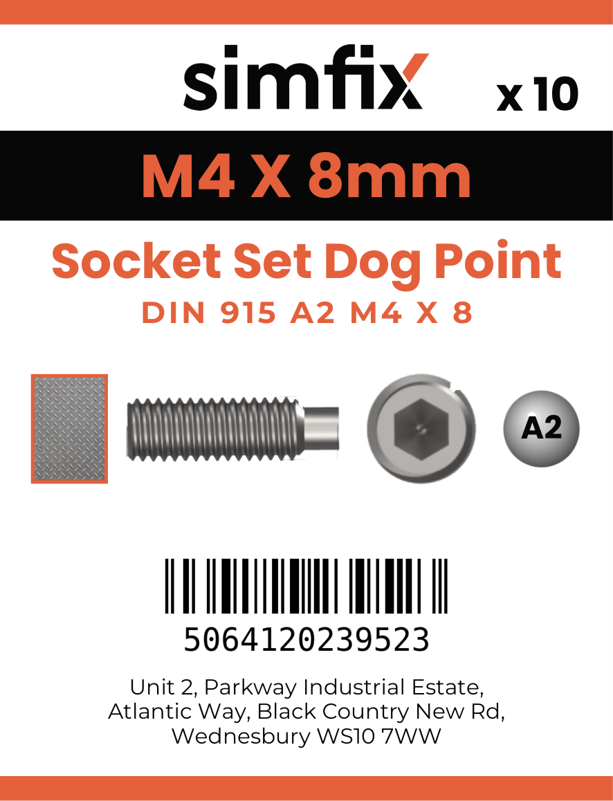 Simfix product label - 915A204008-D
