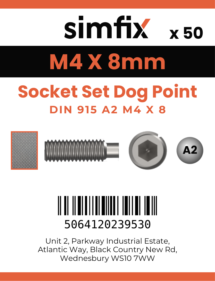 Simfix product label - 915A204008-T
