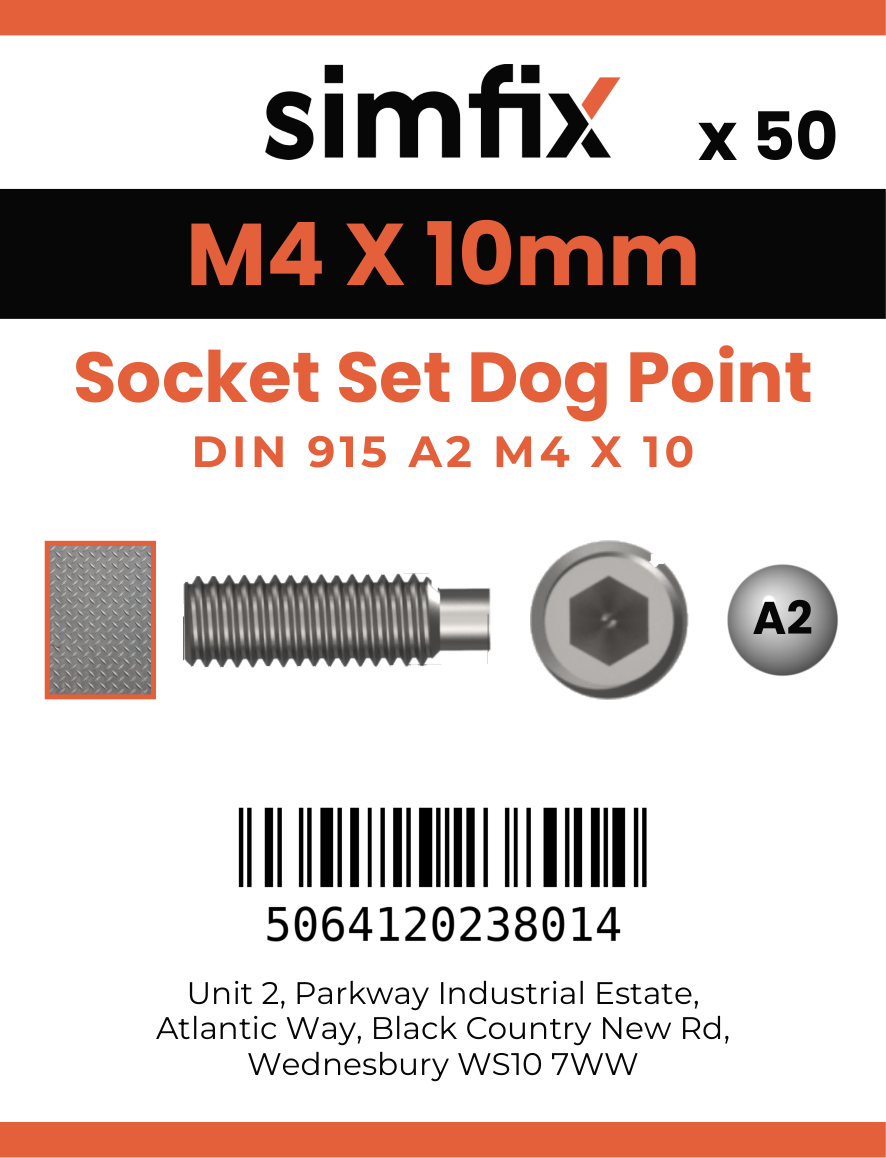 Simfix product label - 915A204010-T