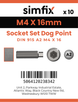 Simfix product label - 915A204016-D