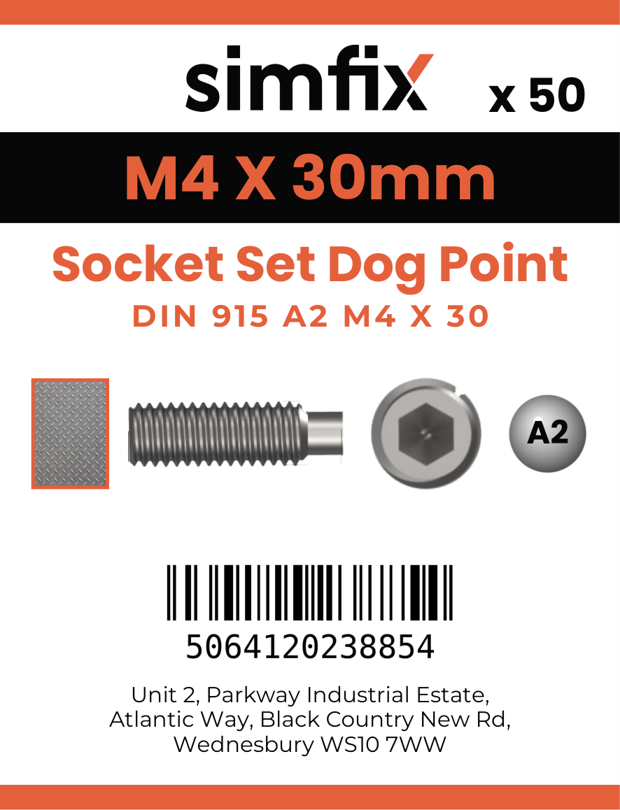 Simfix product label - 915A204030-T