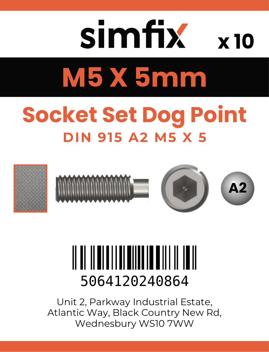 Simfix product label - 915A205005-D