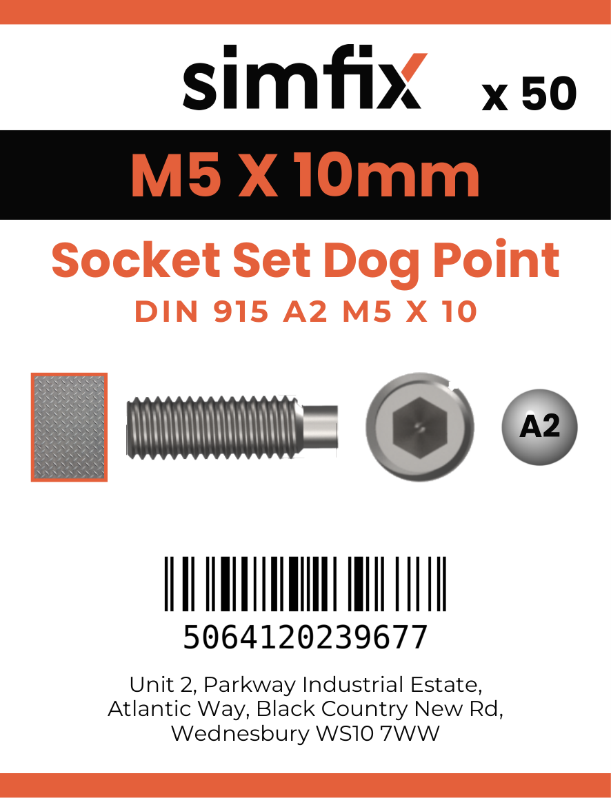 Simfix product label - 915A205010-T