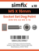 Simfix product label - 915A205016-D
