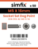Simfix product label - 915A205016-T
