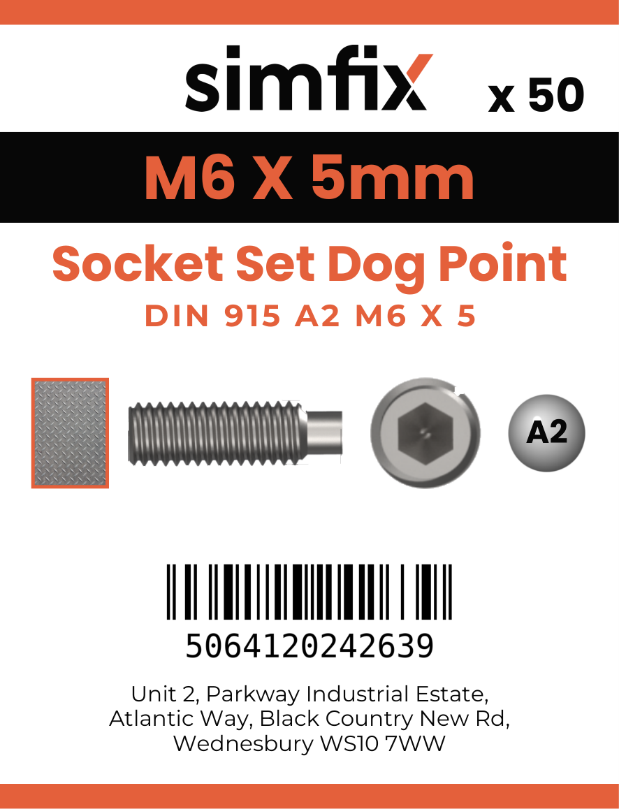 Simfix product label - 915A206005-T