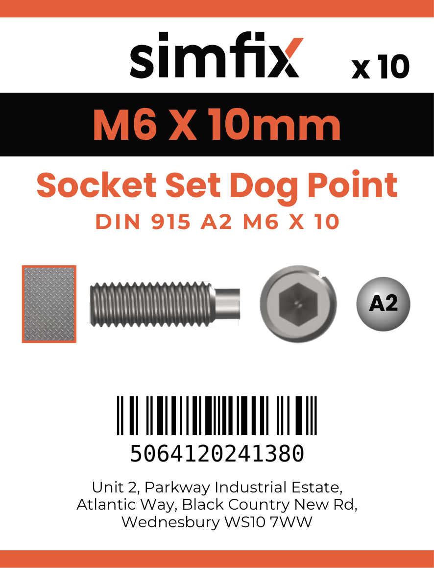Simfix product label - 915A206010-D