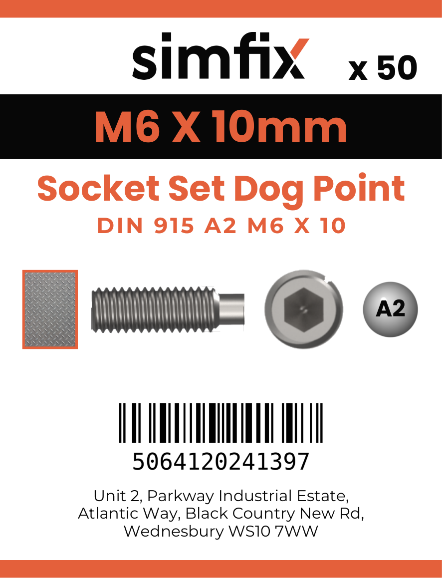 Simfix product label - 915A206010-T