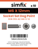 Simfix product label - 915A206012-D