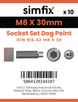 Simfix product label - 915A208030-D