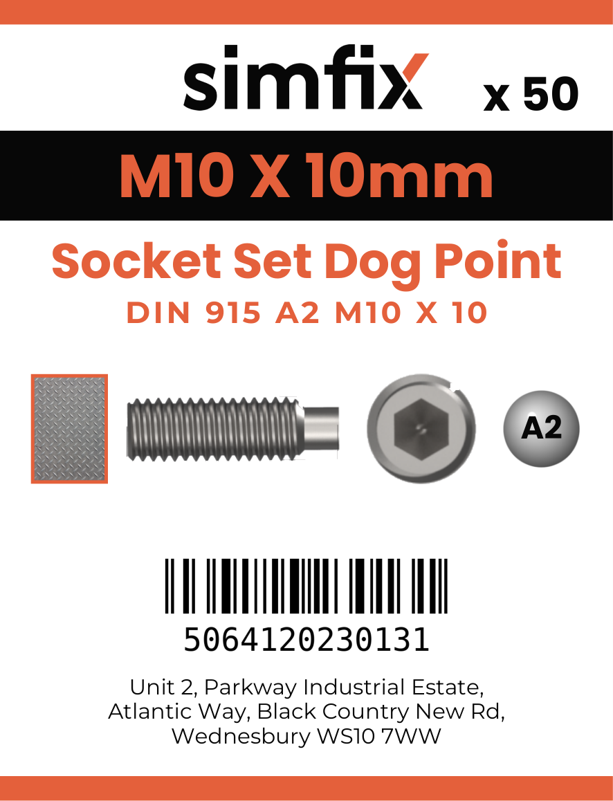 Simfix product label - 915A210010-T