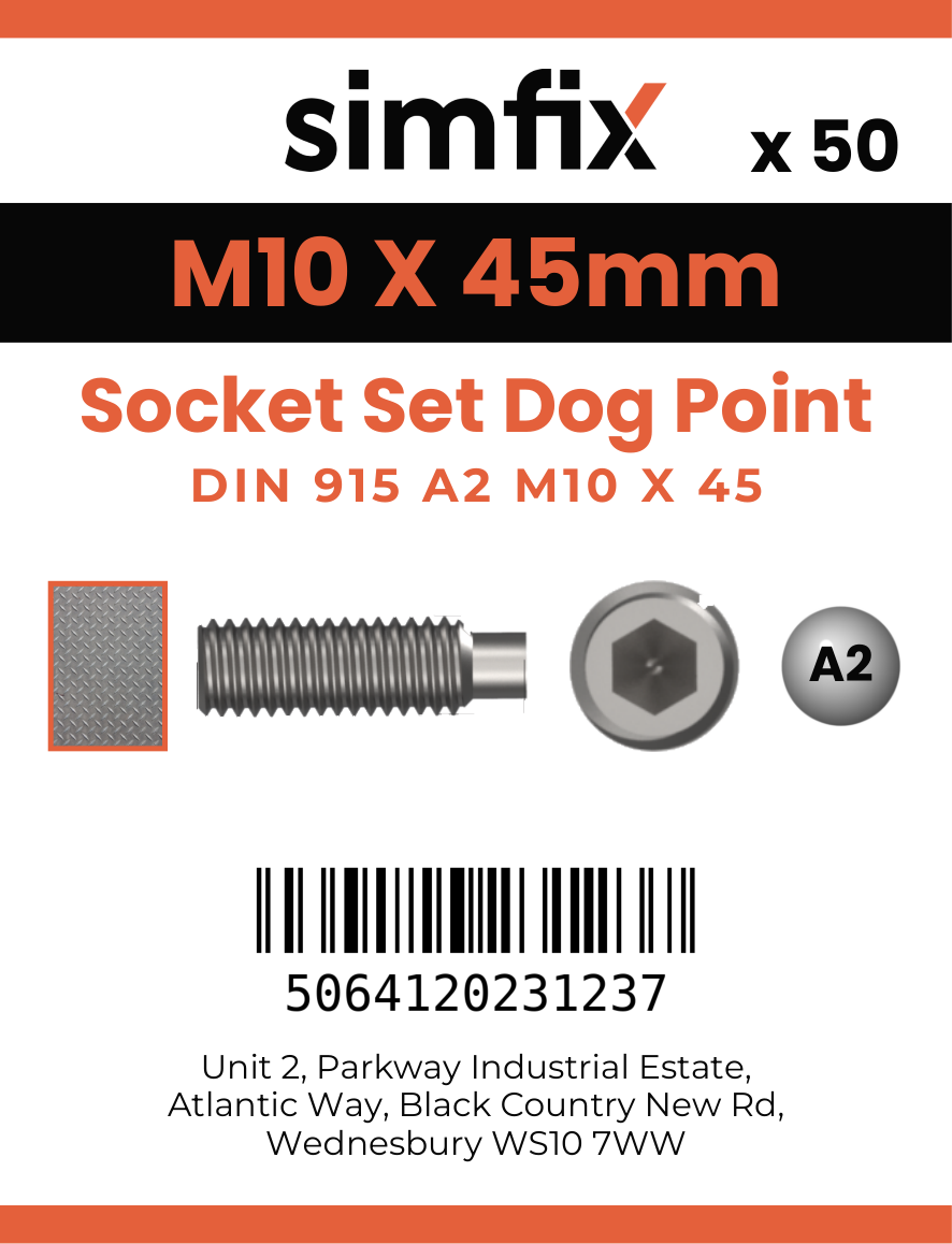 Simfix product label - 915A210045-T