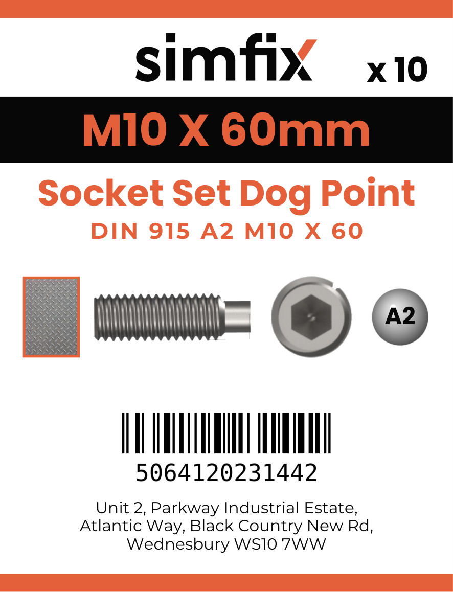 Simfix product label - 915A210060-D