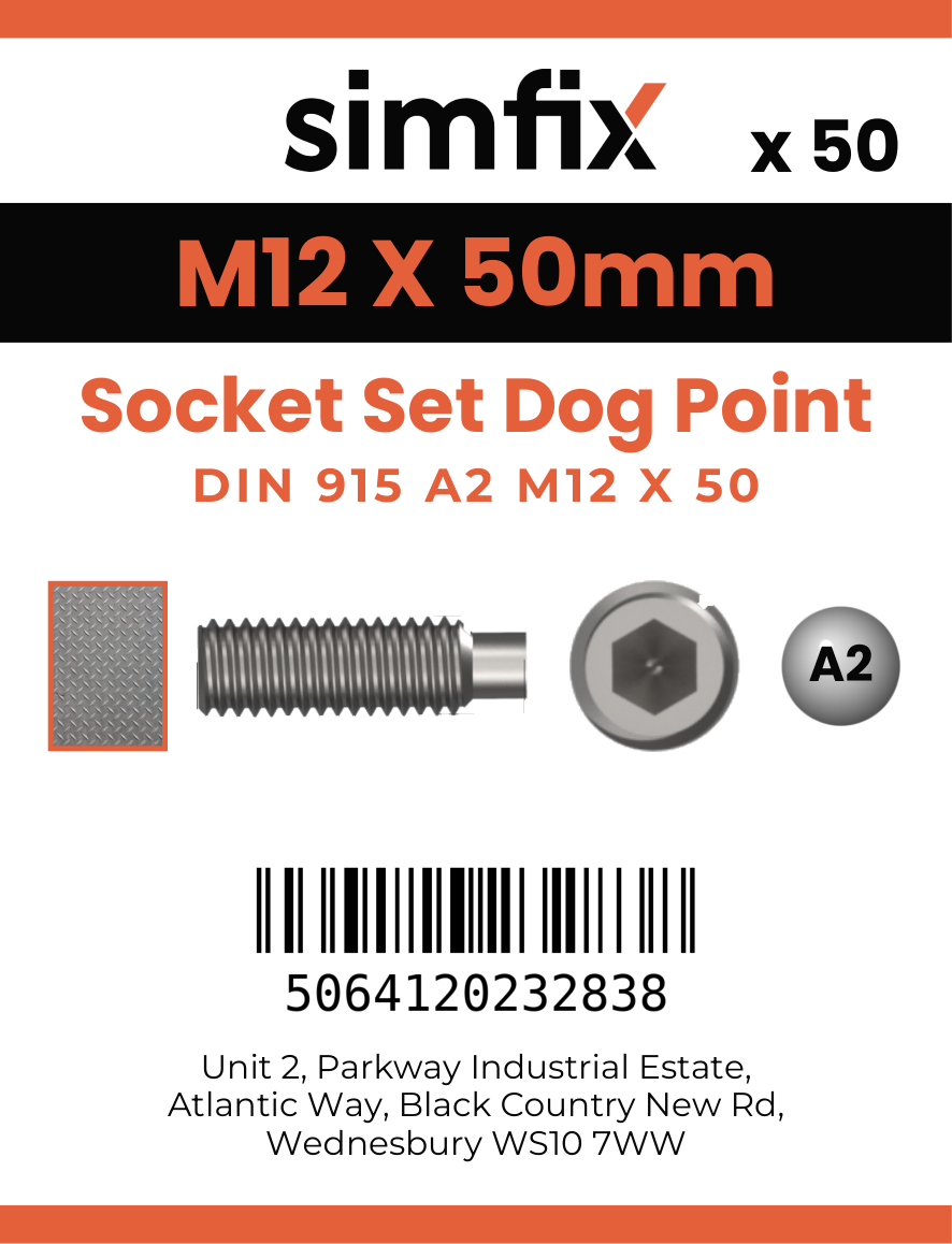 Simfix product label - 915A212050-T