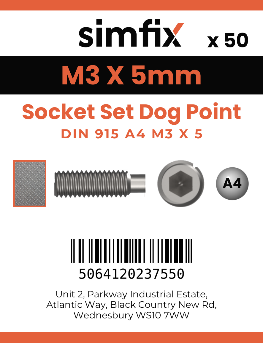 Simfix product label - 915A403005-T