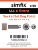 Simfix product label - 915A404005-T