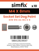 Simfix product label - 915A404008-D