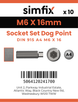 Simfix product label - 915A406016-D