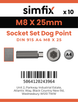 Simfix product label - 915A408025-D