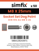Simfix product label - 915A408025-T