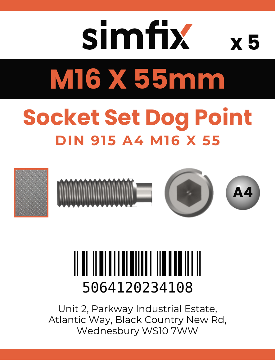 Simfix product label - 915A416055-D