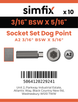 Simfix product label - 915WA2316008-D