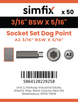 Simfix product label - 915WA2316008-T