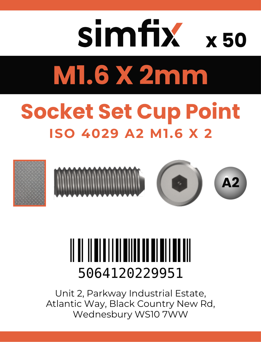 Simfix product label - 916A2016002-T