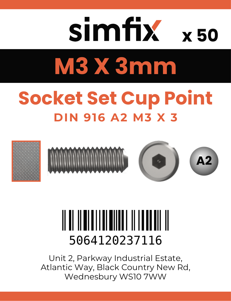 Simfix product label - 916A203003-T