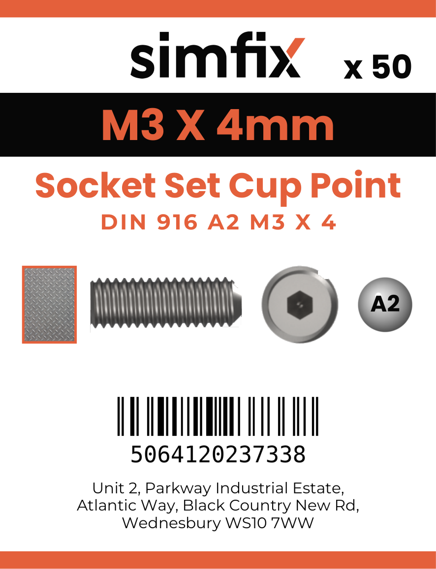 Simfix product label - 916A203004-T