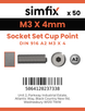 Simfix product label - 916A203004-T