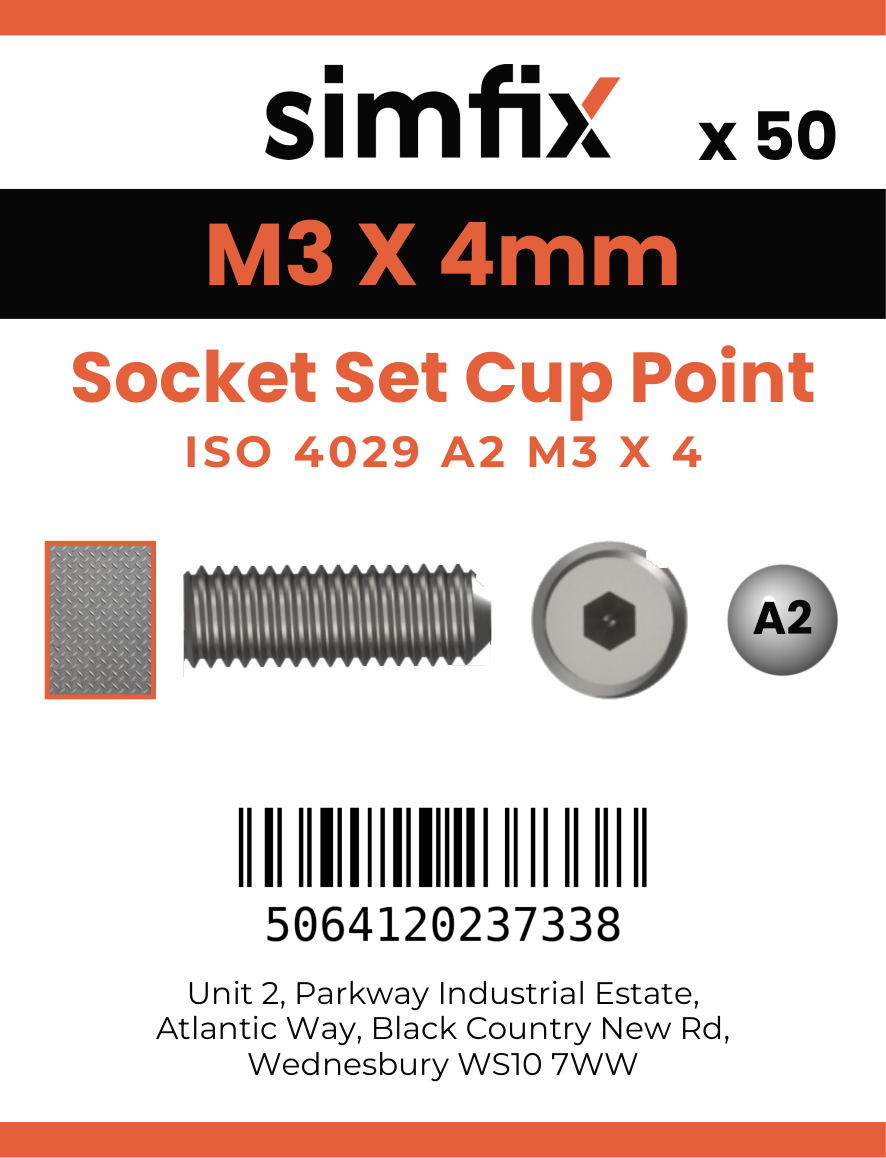 Simfix product label - 916A203004-T