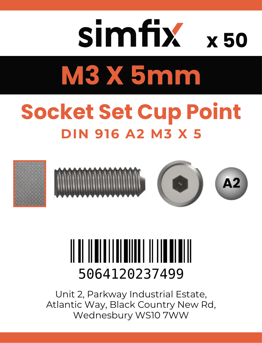 Simfix product label - 916A203005-T