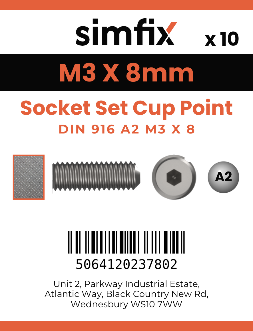 Simfix product label - 916A203008-D