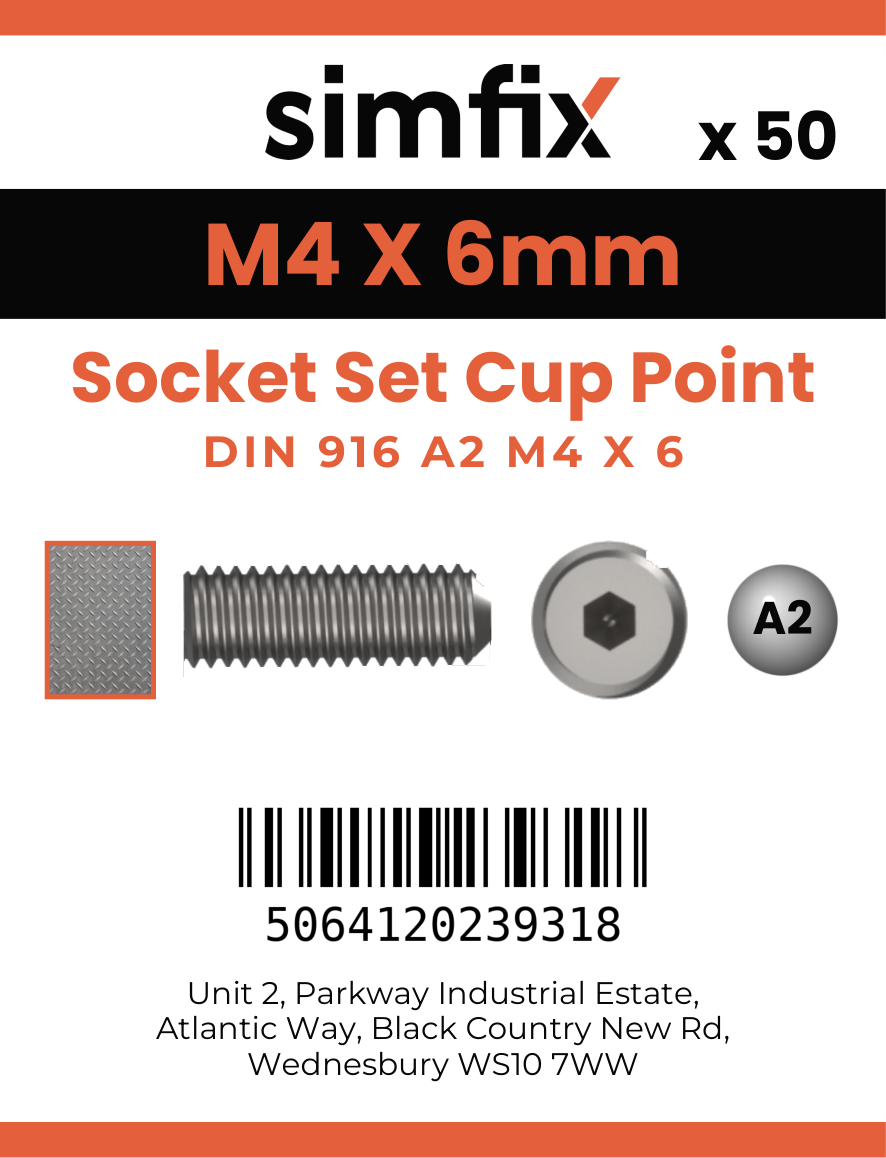 Simfix product label - 916A204006-T