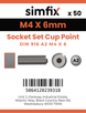 Simfix product label - 916A204006-T