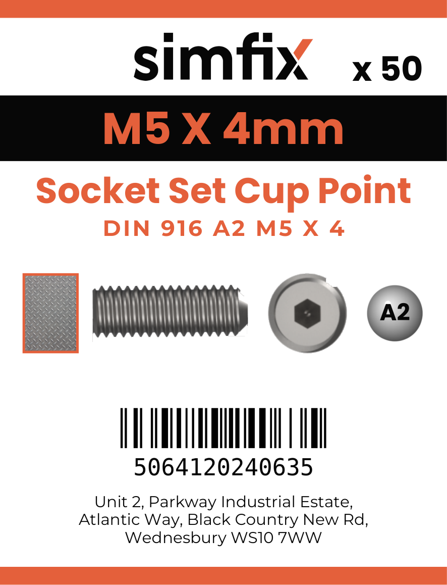 Simfix product label - 916A205004-T