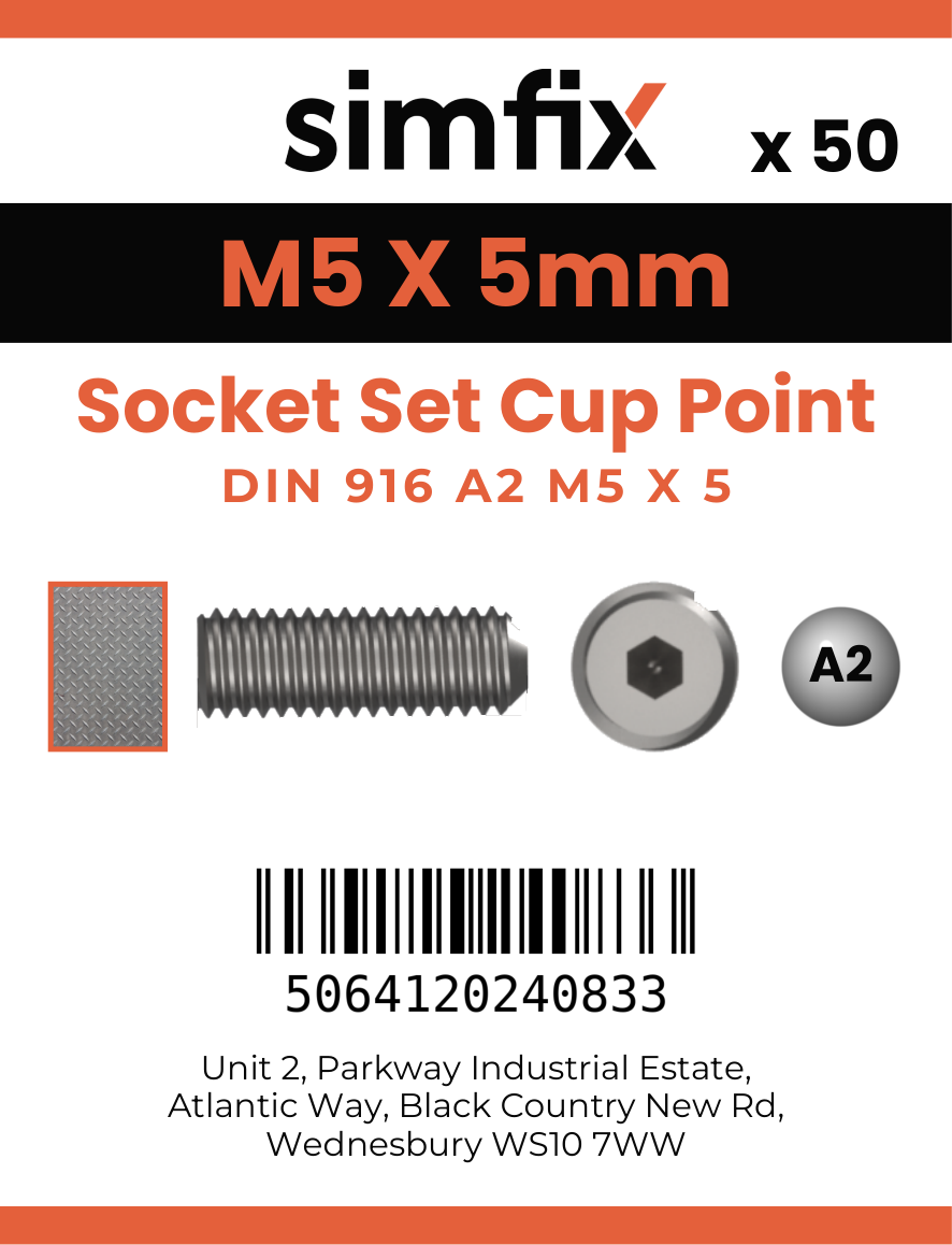 Simfix product label - 916A205005-T
