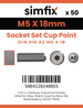 Simfix product label - 916A205018-T