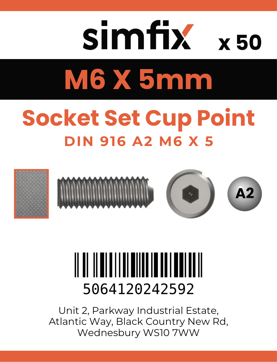 Simfix product label - 916A206005-T