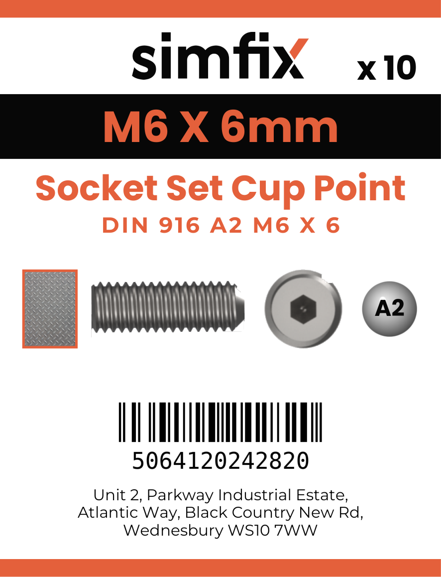 Simfix product label - 916A206006-D