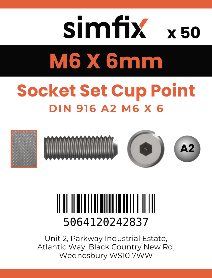 Simfix product label - 916A206006-T