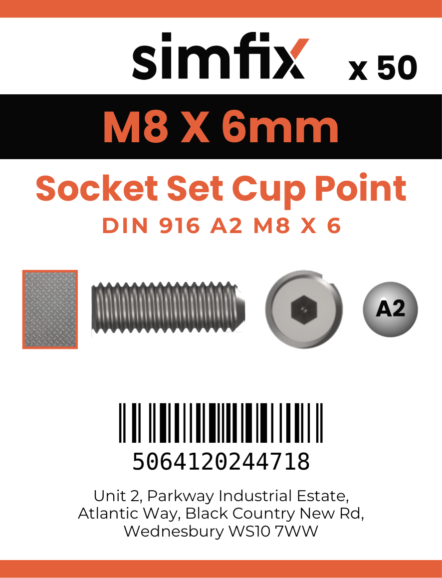 Simfix product label - 916A208006-T