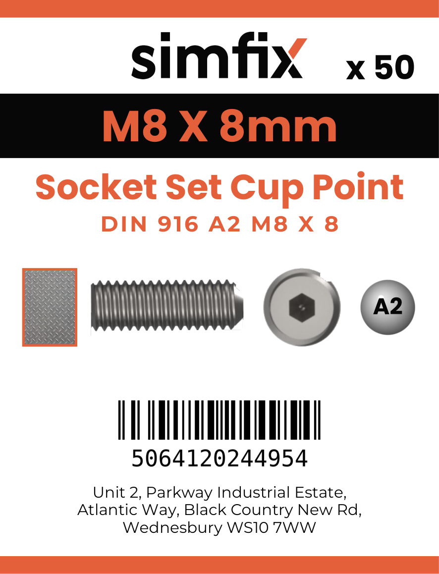 Simfix product label - 916A208008-T