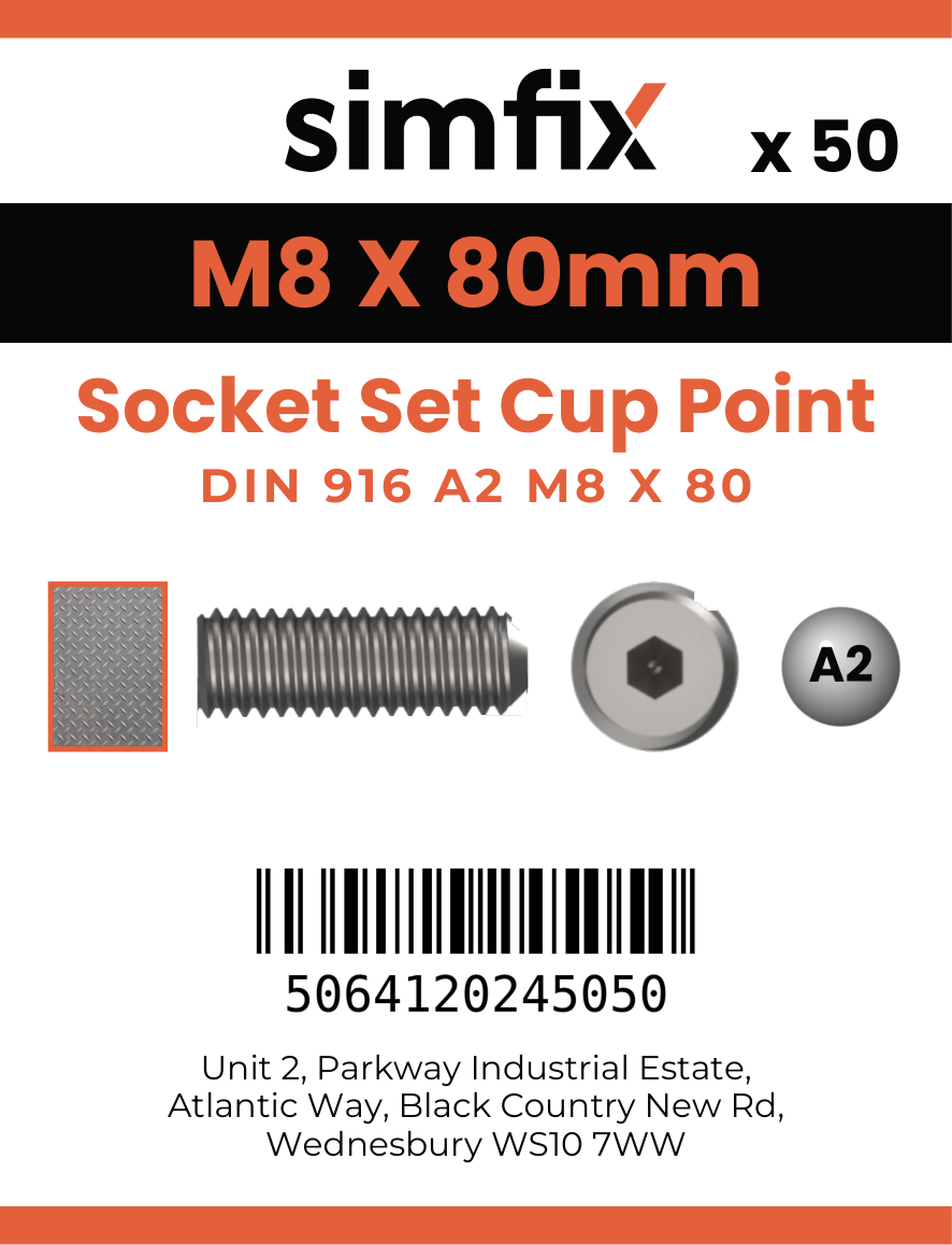 Simfix product label - 916A208080-T